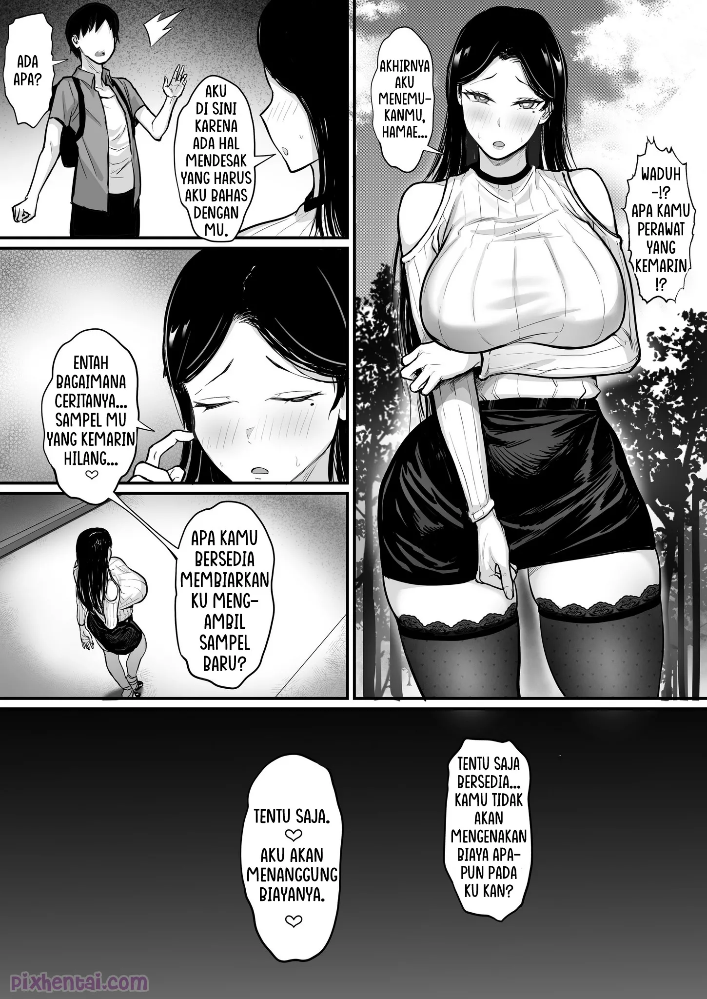 Komik hentai xxx manga sex bokep Ore no Joukyou Seiseikatsu 15 Seieki Kensa Hen 18